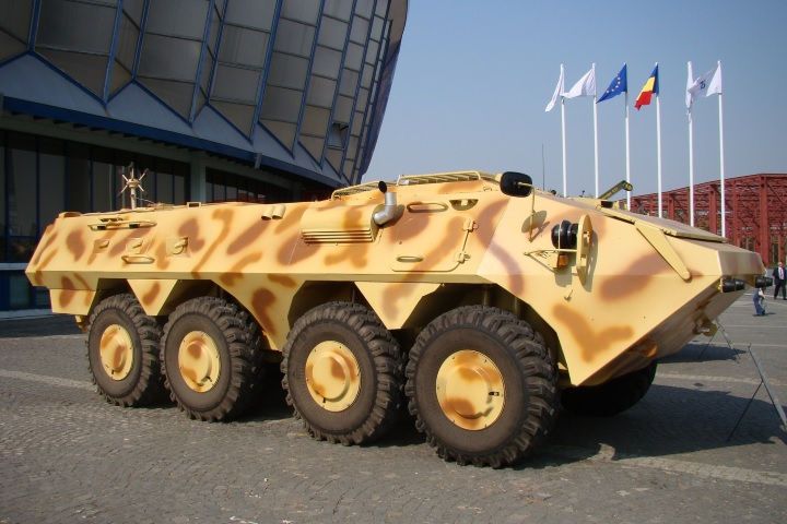 Romanian Saur 2 8x8 armoured personnel carrier