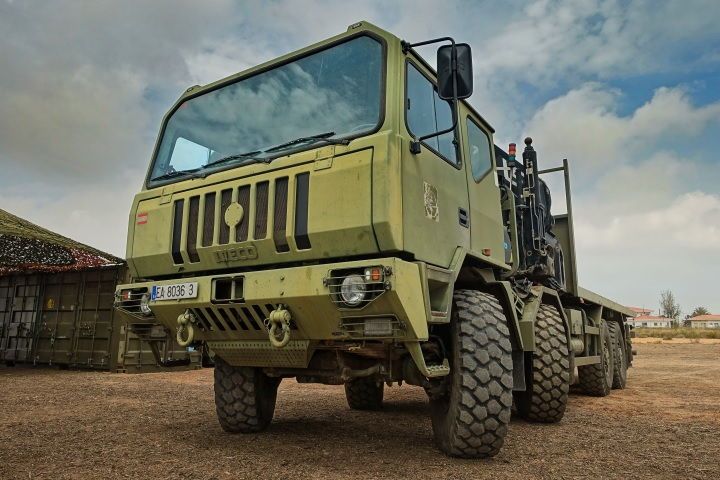 Italian IVECO military truck