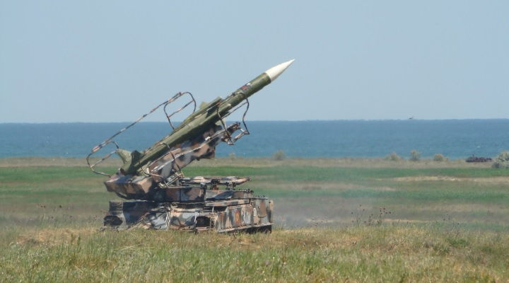 Romanian 2K12 Kub surface-to-air missile system