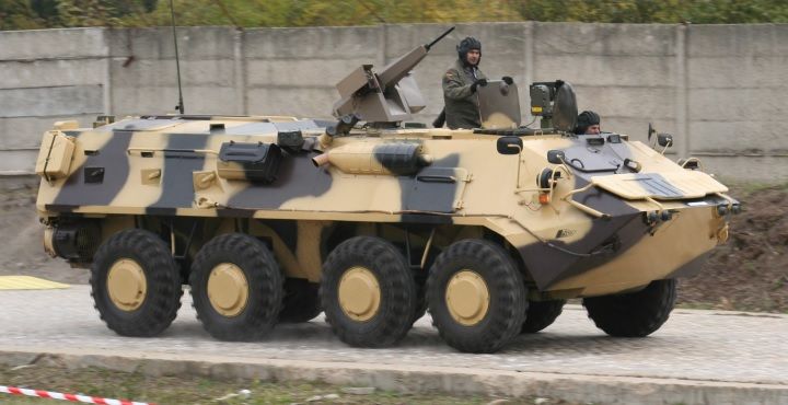 Romanian Saur 1 8x8 armoured personnel carrier